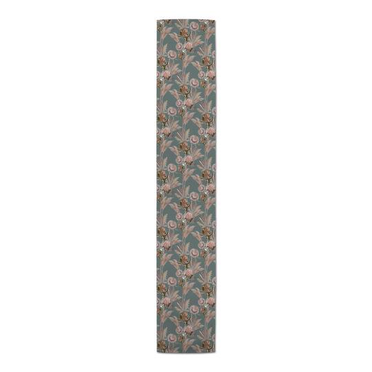 90" Protea Blooms Cotton Twill Runner